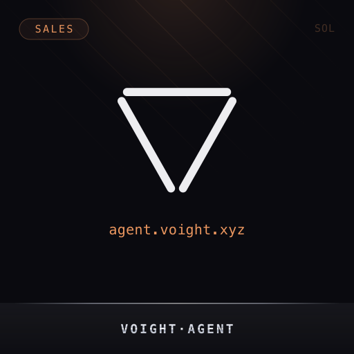 Voight Sales Agent avatar
